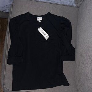 The Drop Women's Elegant Black Blouse